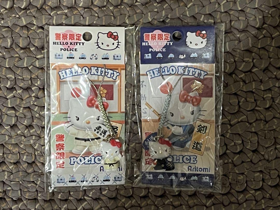 Amazon.co.jp: ハローキティ 警察限定 剣道 柔道 ストラップ ご当地